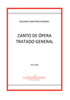Cover of Canto de ópera. Tratado general