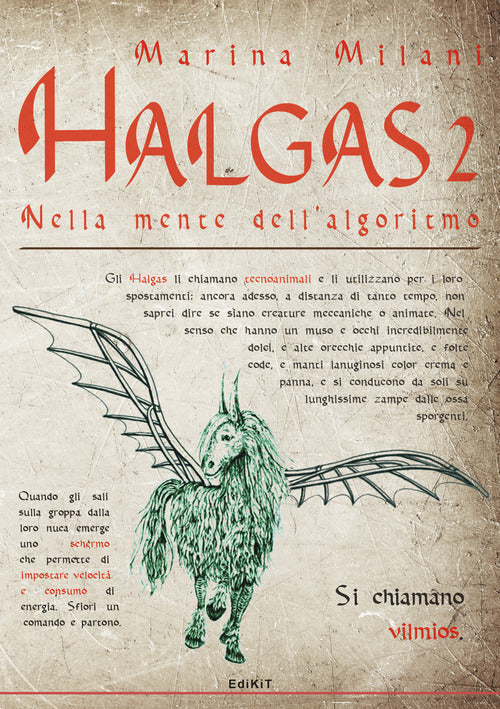 Cover of Nella mente dell'algoritmo. Halgas