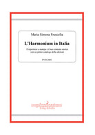 Cover of harmonium in Italia. Il repertorio a stampa e il suo contesto storico, con un primo catalogo delle edizioni