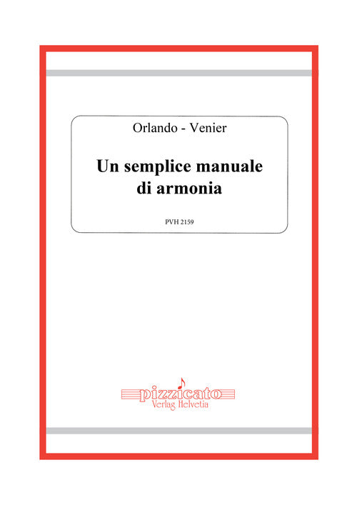 Cover of semplice manuale di armonia