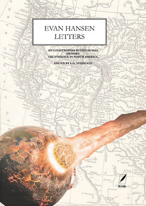 Cover of Evan Hansen's letters. On catastrophes within human memory: the evidence in North America