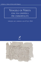 Cover of Vangelo di verità. Una via gnostica per l'immortalità