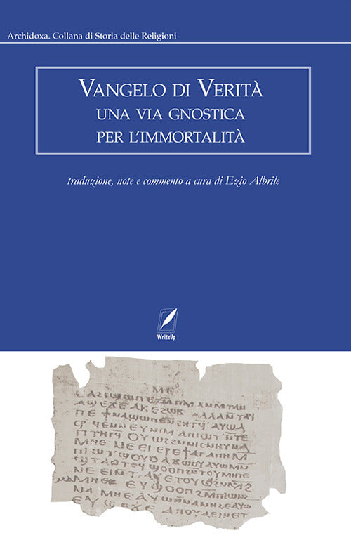 Cover of Vangelo di verità. Una via gnostica per l'immortalità