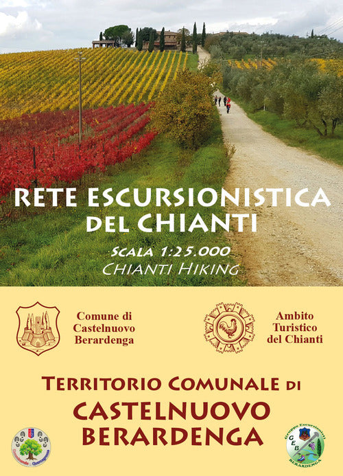 Cover of Rete escursionistica del Chianti. Castelnuovo berardenga