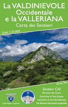 La Valdinievole occidentale e la Valleriana. Carta dei sentieri