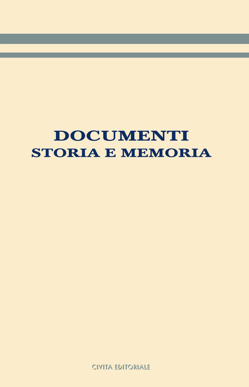 Cover of Documenti. Storia e memoria