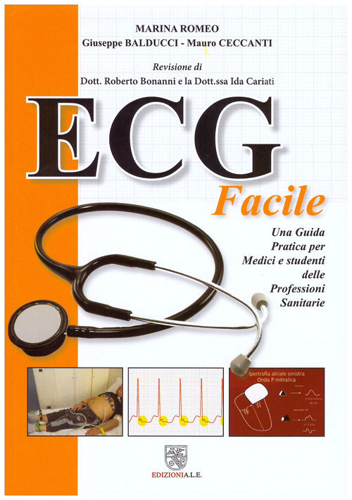 Cover of ECG facile. Una guida pratica per medici e studenti delle professioni sanitarie
