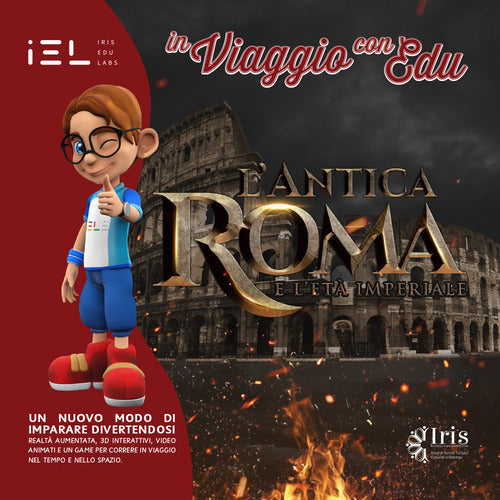 Cover of In viaggio con Edu: l’antica Roma e l’età imperiale