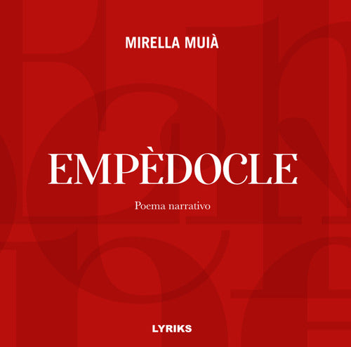 Cover of Empèdocle. Poema narrativo