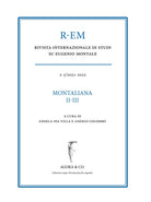 Cover of R-EM. Rivista internazionale di studi su Eugenio Montale