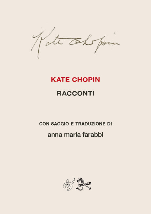 Cover of Kate Chopin. Racconti con saggio e traduzione