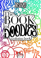 Cover of book of doodles. A coloring book