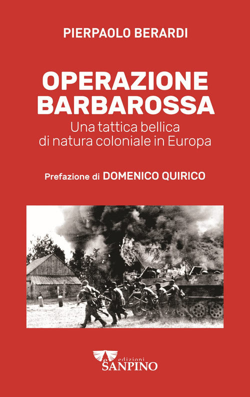 Cover of Operazione Barbarossa. Una tattica bellica di natura coloniale in Europa