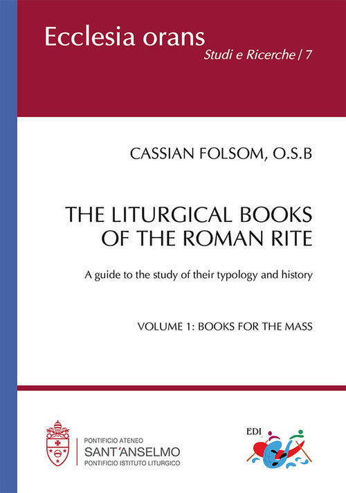 Cover of liturgical books of the roman rite. A guide to the study of their typology and history