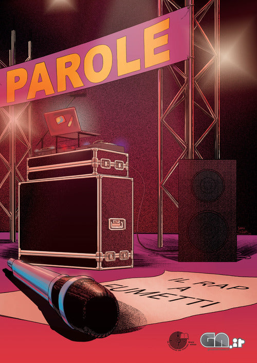Cover of Parole. Il rap a fumetti
