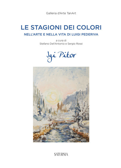 Cover of stagioni dei colori. Nell'arte e nella vita di Luigi Pederiva