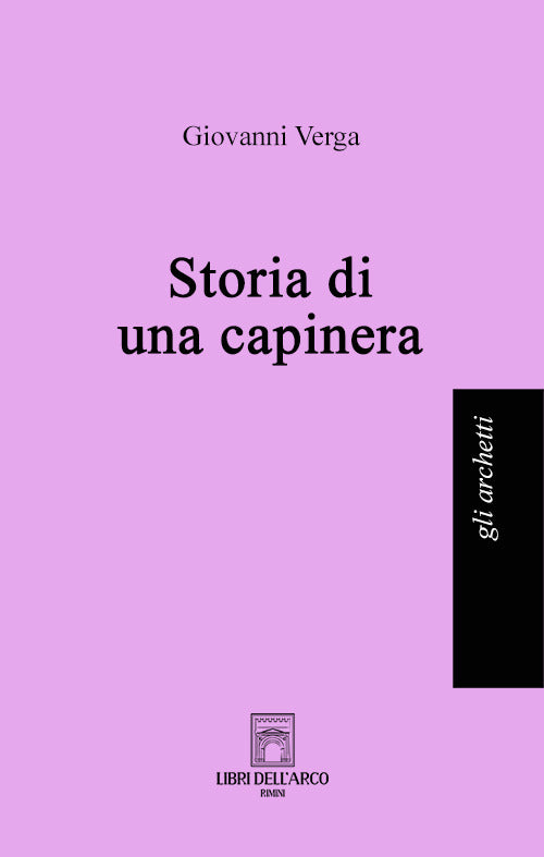 Cover of Storia di una capinera