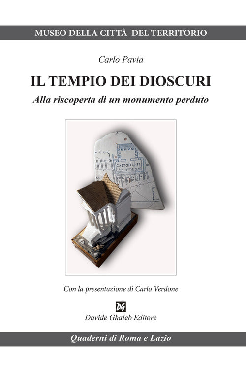 Cover of tempio dei Dioscuri. Alla riscoperta di un monumento perduto