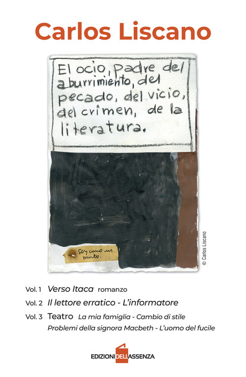 Cover of Teatro: Verso Itaca-Il lettore erratico-L'informatore. Ediz. italiana e spagnola