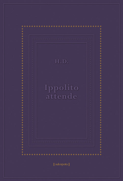 Cover of Ippolito attende. Testo inglese a fronte