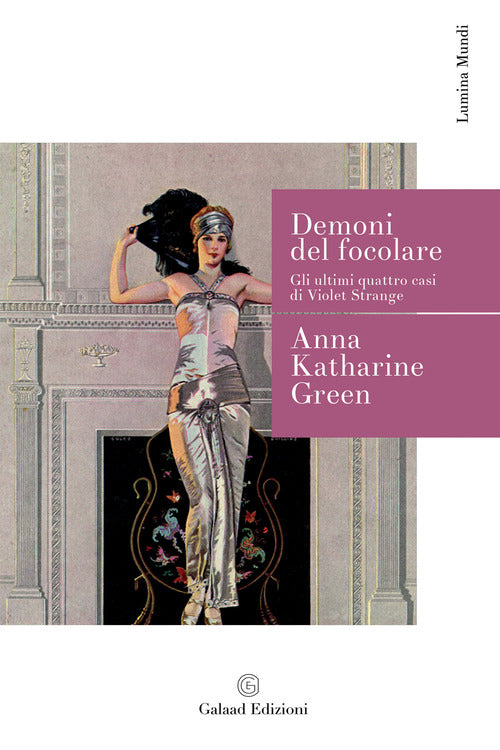 Cover of Demoni del focolare. Gli ultimi quattro casi di Violet Strange