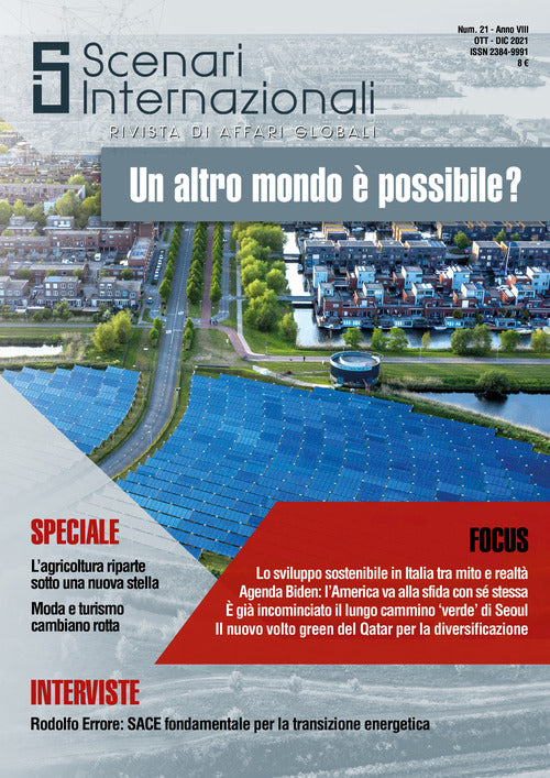 Cover of Scenari internazionali. Rivista di affari globali