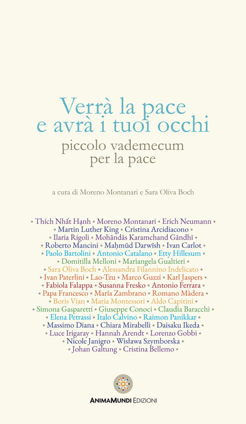 Cover of Verrà la pace e avrà i tuoi occhi. Piccolo vademecum per la pace
