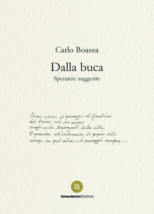 Cover of Dalla buca. Speranze suggerite