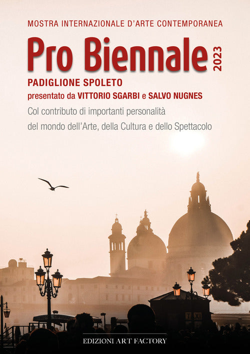 Cover of Pro Biennale 2023. Mostra internazionale d'arte contemporanea