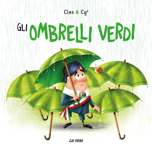 Cover of ombrelli verdi