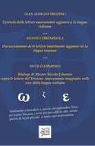 Cover of Epistola delle lettere nuovamente aggiunte a la lingua italiana