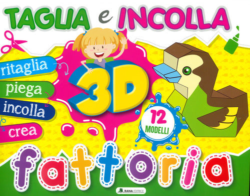 Cover of Fattoria 3D. Taglia e incolla