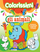 Cover of animali. Colorissimi