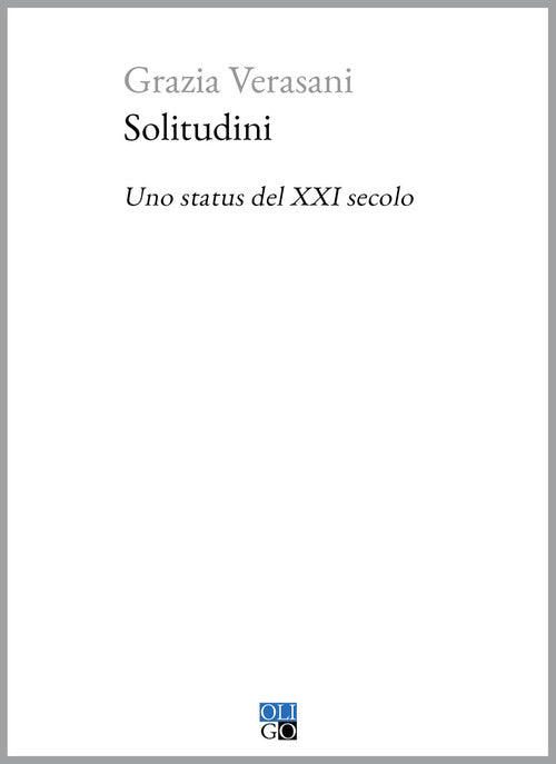 Cover of Solitudini. Uno status del XXI secolo