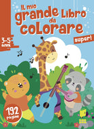 Cover of Super! Il mio grande libro da colorare