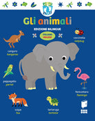 Cover of Animali. Primi passi. Ediz. italiana e inglese