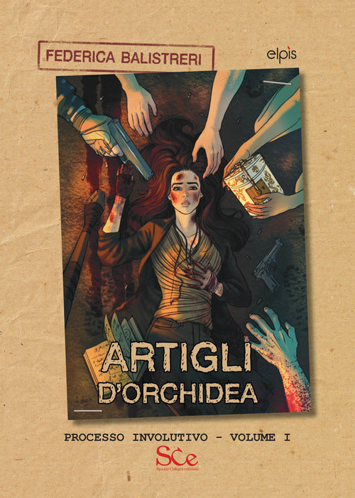 Cover of Artigli d'orchidea. Processo involutivo