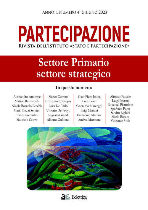 Cover of Partecipazione. Rivista dell'Istituto «Stato e Partecipazione»