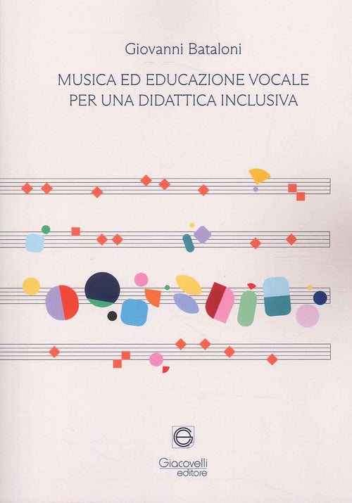 Cover of Musica ed educazione vocale per una didattica inclusiva