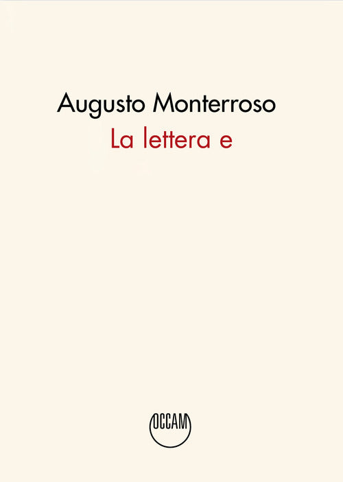 Cover of lettera e