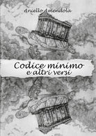 Cover of Codice minimo e altri versi