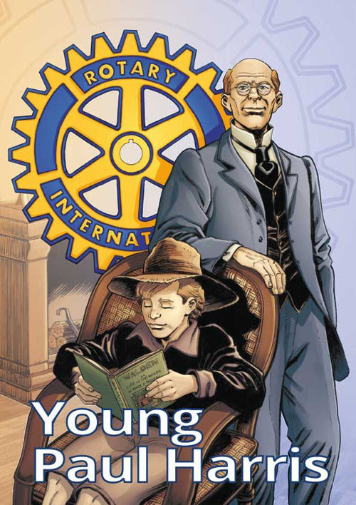 Cover of Young Paul Harris. The youth of Rotary's founder