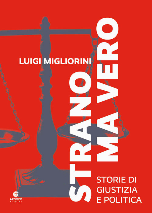 Cover of Strano ma vero. Storie di giustizia e politica