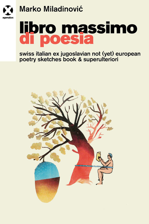 Cover of Libro massimo di poesia. Swiss italian ex jugoslavian not (yet) european poetry sketches book & superulteriori