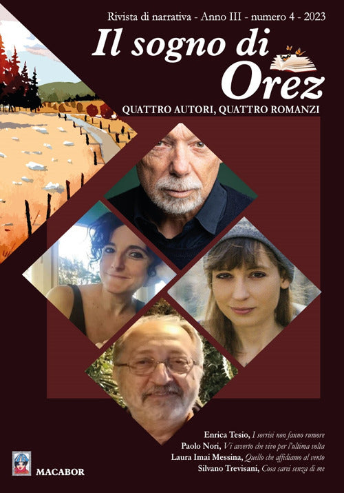 Cover of sogno di Orez. Trimestrale di narrativa