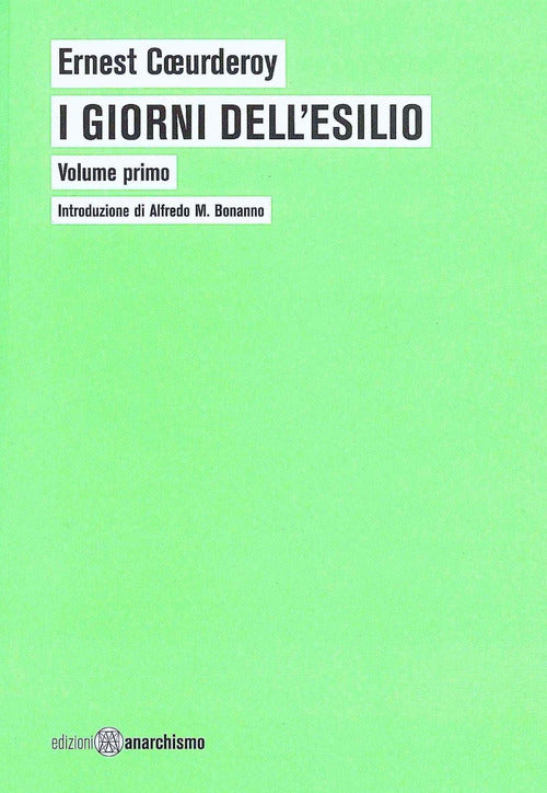 Cover of giorni dell’esilio