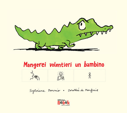 Cover of Mangerei volentieri un bambino. Ediz. CAA