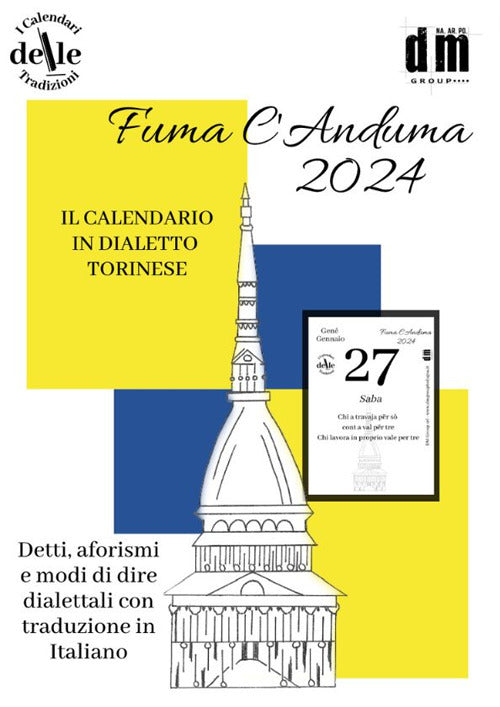 Cover of Fuma C'anduma 2024. Raccolta dialettale giornalieri (I cal. delle tradizioni)