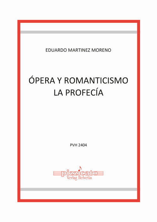 Cover of Ópera y romanticismo la profecía