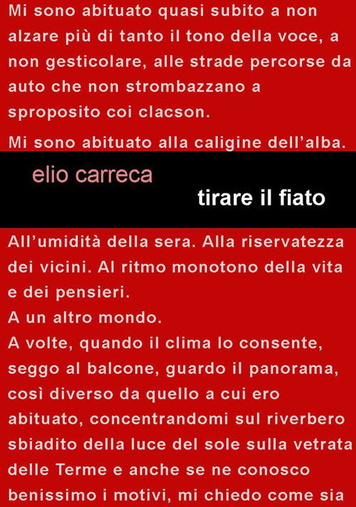 Tirare il fiato